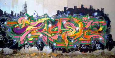 Graffiti Wall in Berlin - Photo by Oldschool - Zosk79_Koma_Tran