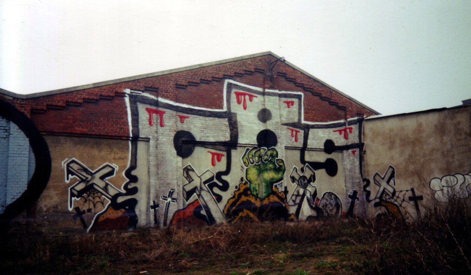 Graffiti Wall in Jena - Photo by Oldschool - CBS