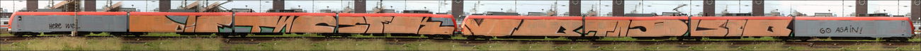 Graffiti Train - Photo by Oldschool