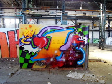 Graffiti Wall in Erfurt - Photo by Oldschool - Zosk79