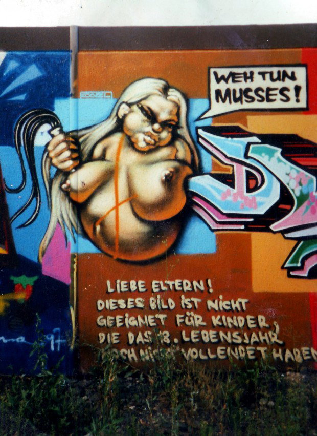Graffiti Wall in Jena - Photo by Oldschool - Earl, MFS