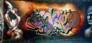 Graffiti Wall in Jena - Photo by Oldschool - Mase, Earl