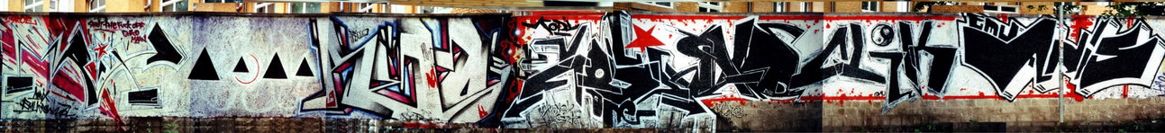 Graffiti Wall in Jena - Photo by Oldschool - Mr.X, Dalä, Rino