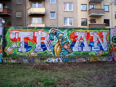 Graffiti Wall in Köln - Photo by Oldschool - Tran