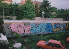 Graffiti Train in Berlin - Photo by Oldschool - Bisaz, GHS