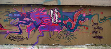 Graffiti Wall in Erfurt - Photo by Oldschool - True, Zosk79