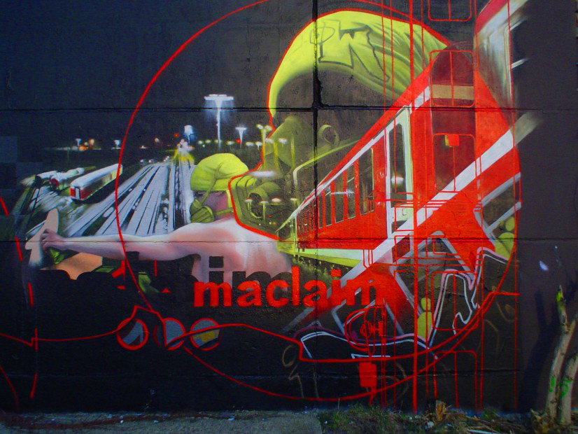 Graffiti Wall in Weimar - Photo by Oldschool - Maclaim