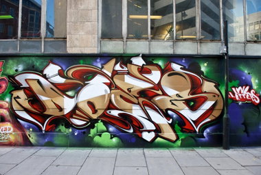 Graffiti Wall - Photo by Oldschool - Does