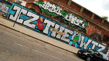 Graffiti Wall - Photo by Oldschool - IZ, THE, WIZ