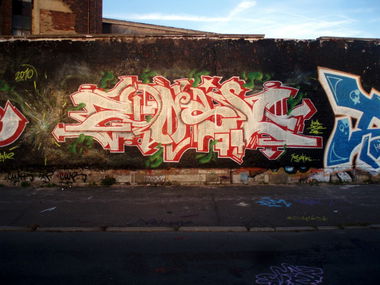 Graffiti Wall in Erfurt - Photo by Oldschool - Zosk79