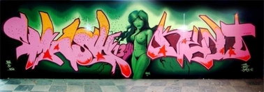 Graffiti Wall - Photo by Oldschool