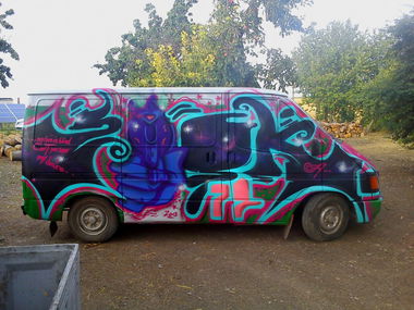 Graffiti Artwork in Liverpool - Photo by Oldschool - Zosk79