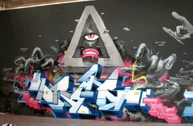 Graffiti Wall - Photo by Oldschool