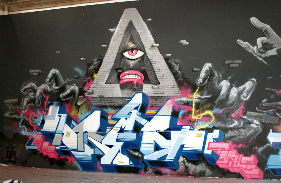 Graffiti Wall - Photo by Oldschool