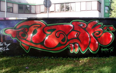 Graffiti Wall in Frankfurt - Photo by Oldschool - Zosk79