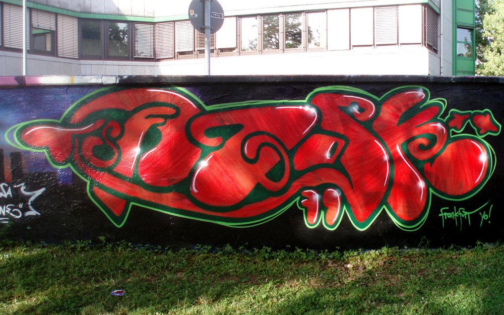 Graffiti Wall in Frankfurt - Photo by Oldschool - Zosk79