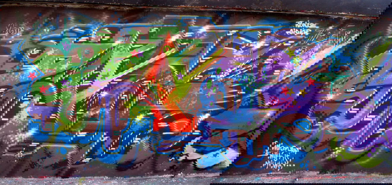 Graffiti Wall in Erfurt - Photo by Oldschool - Zosk79, Rokoe, Ainer