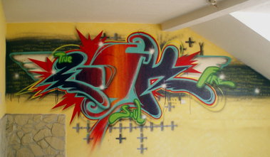 Graffiti Wall in Marseille - Photo by Oldschool - Zosk79