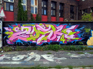 Graffiti Wall in Erfurt - Photo by Oldschool - Zosk79