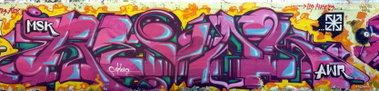 Graffiti Wall in Carson - Photo by Oldschool - Revok, MSK, AWR