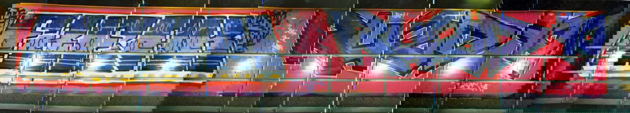 Graffiti Train in Berlin - Photo by Oldschool - Freak, Ruzd79, TVU