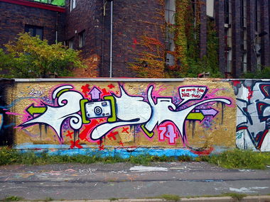 Graffiti Wall in Erfurt - Photo by Oldschool - Zosk79