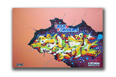 Graffiti Artwork in Erfurt - Photo by Oldschool - Zosk79, Transformers