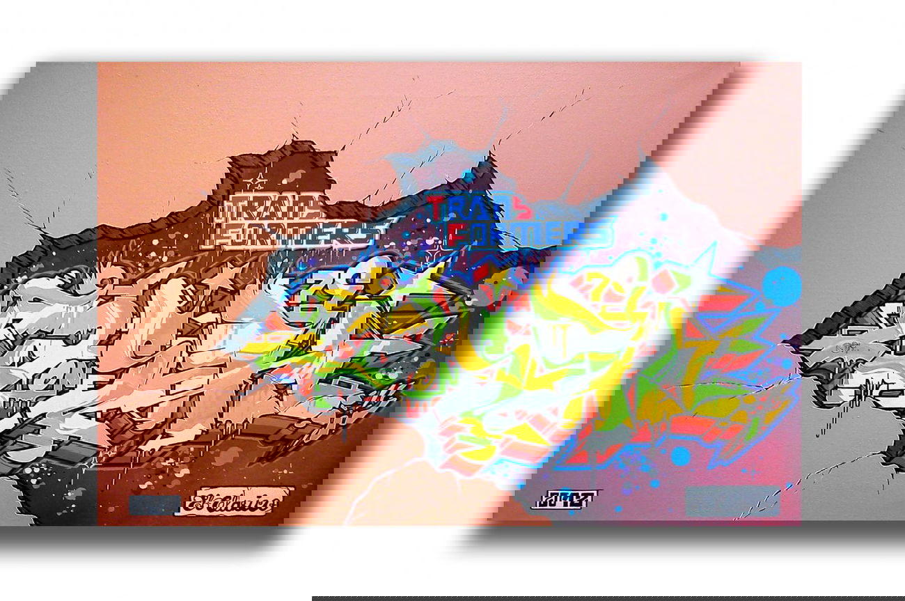 Graffiti Artwork in Erfurt - Photo by Oldschool - Zosk79, Transformers