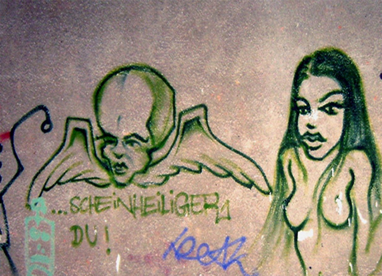 Graffiti Artwork in Jena - Photo by Oldschool - MUSK, MFS (1994)