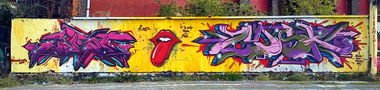 Graffiti Wall in Erfurt - Photo by Oldschool - Just, Zosk79, Shelo
