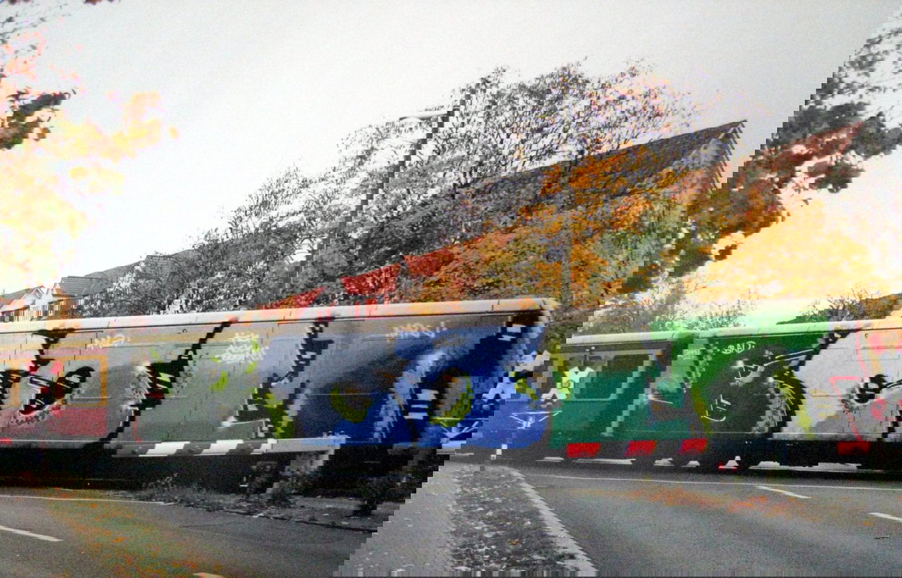 Graffiti Train in Berlin - Photo by Oldschool - Boom, BAD, MG