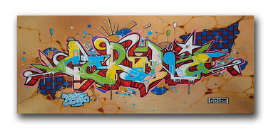 Graffiti Artwork in Erfurt - Photo by Oldschool - 2012, Corona, Zosk79