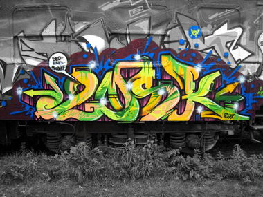 Graffiti Train in Jena - Photo by Oldschool - Zosk79, Deoendprodukt, 79