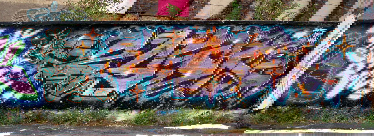 Graffiti Wall in Erfurt - Photo by Oldschool - Zosk79