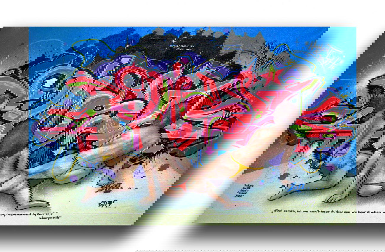 Graffiti Artwork in Jena - Photo by Oldschool - Zosk79, Rokoe, Ainer