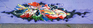 Graffiti Wall - Photo by Oldschool - The, Style, Warriors