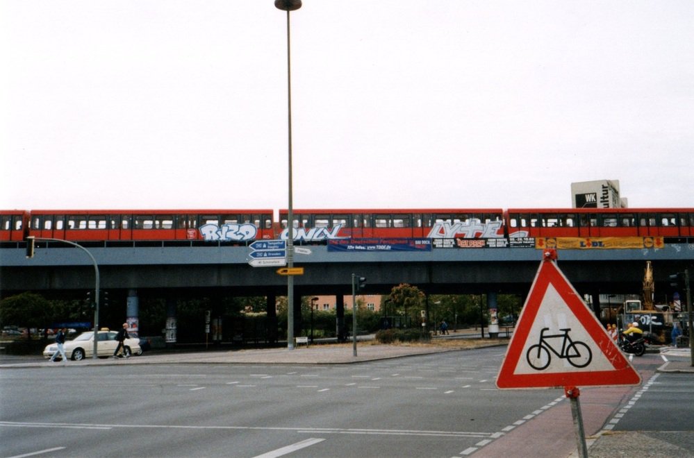 Graffiti Train in Berlin - Photo by Oldschool - RUZD, ONLY, LITE