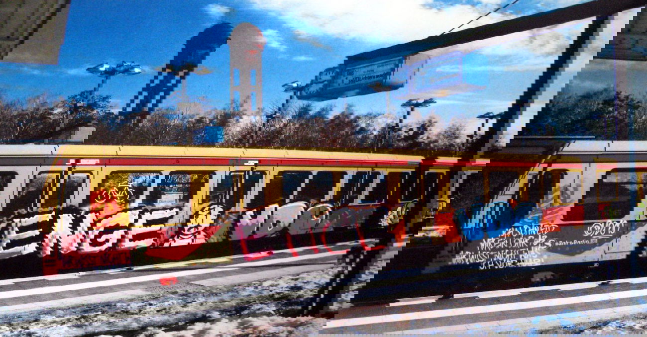 Graffiti Train - Photo by Oldschool - Enge, Udo