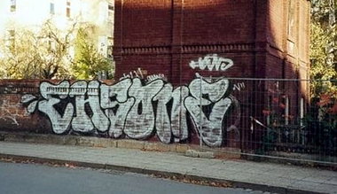 Graffiti Wall in Jena - Photo by Oldschool - EHSONE, CBS