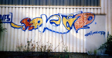Graffiti Wall in Jena - Photo by Oldschool - Roker, MFS