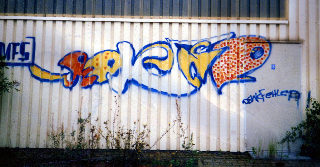 Graffiti Wall in Jena - Photo by Oldschool - Roker, MFS