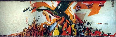 Graffiti Wall in Jena - Photo by Oldschool - Decoe, MFS, RTC