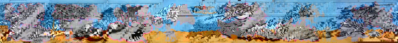 Graffiti Wall in Weimar - Photo by Oldschool - TRC, UKW, 25