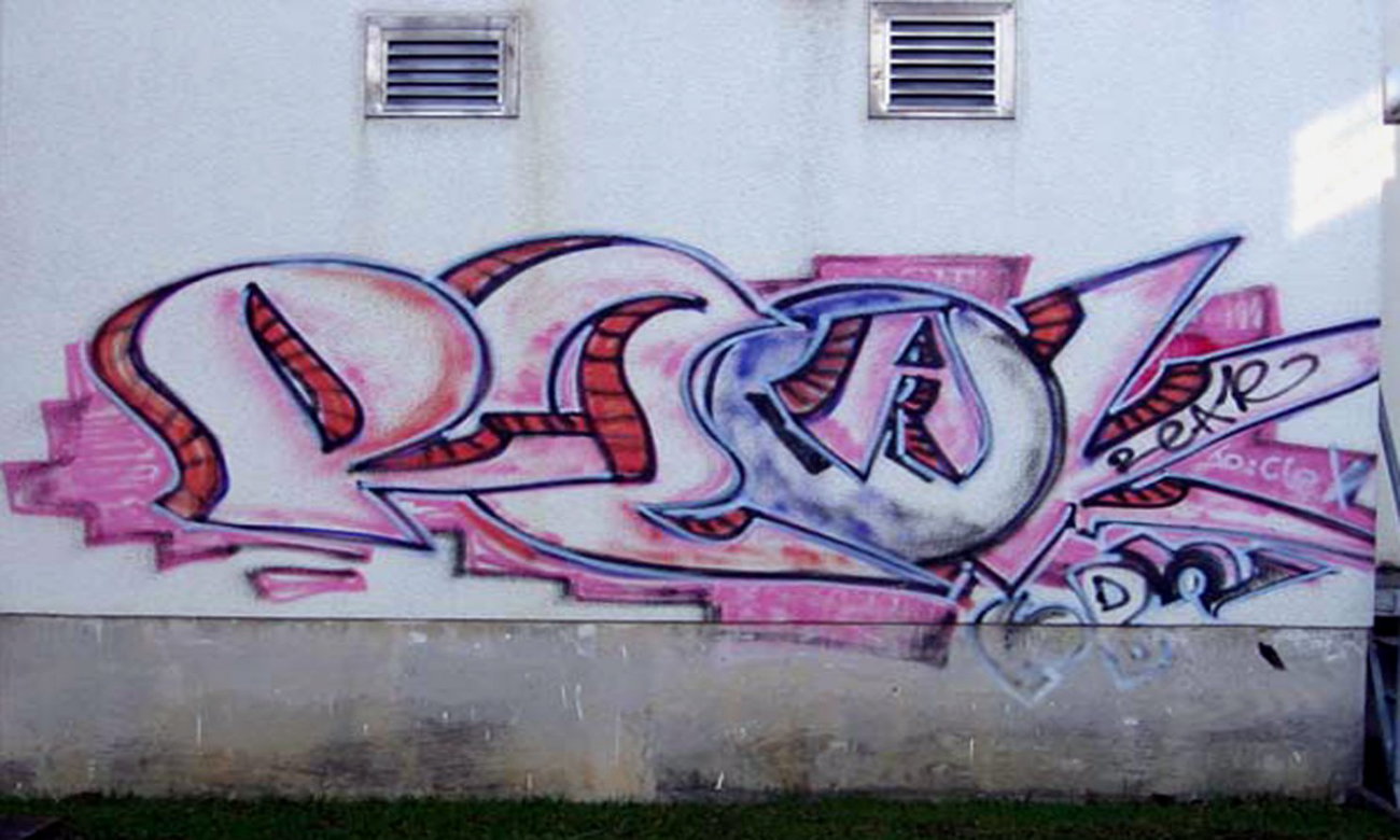 Graffiti Wall in Jena - Photo by Oldschool - Reak, Clex