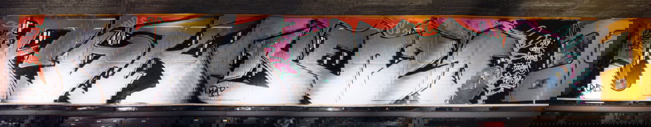 Graffiti Train in Berlin - Photo by Oldschool - Fok, Kenzo, RMA