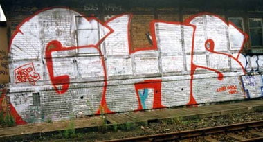 Graffiti Wall in Berlin - Photo by Oldschool - GHS, Wesp, Bisaz