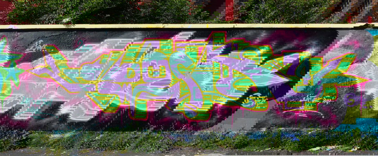 Graffiti Wall in Erfurt - Photo by Oldschool - Zosk79