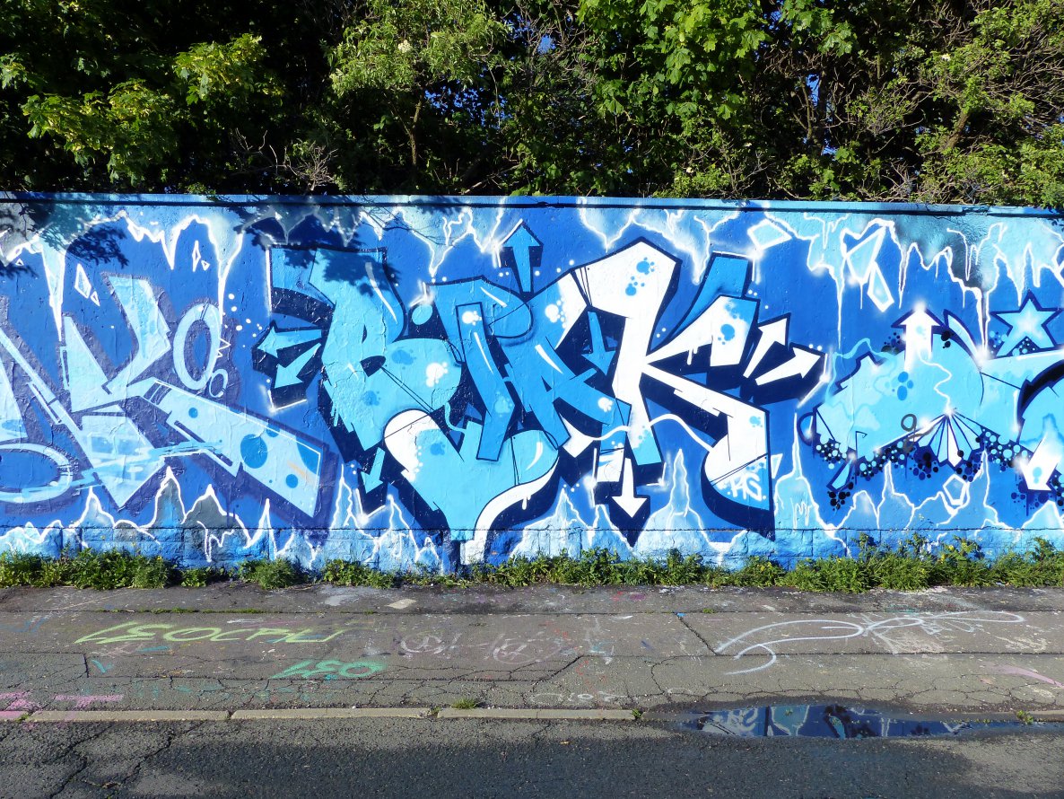 Graffiti Wall - Photo by Oldschool