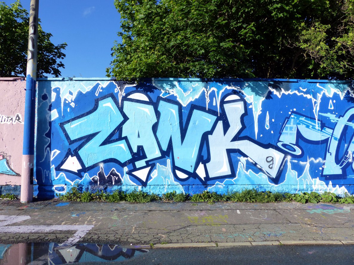 Graffiti Wall - Photo by Oldschool