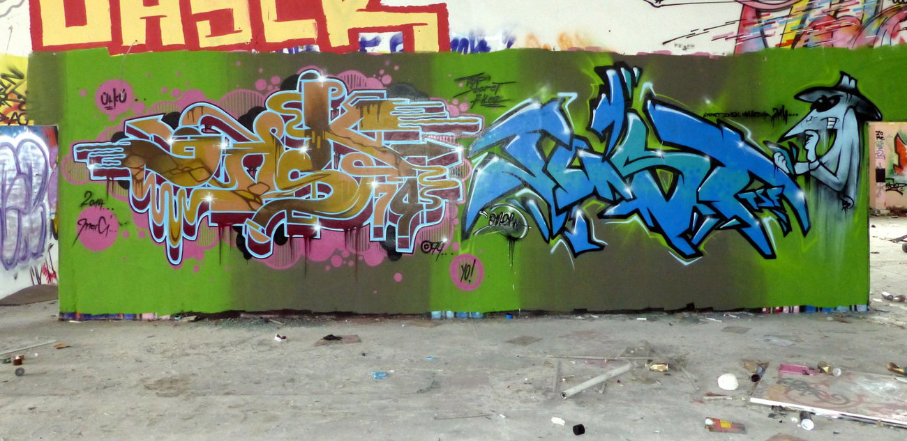 Graffiti Wall - Photo by Oldschool - Zosk79, Just, Ülkü